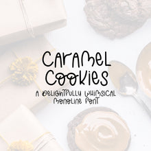 Load image into Gallery viewer, Caramel Cookies Font - OTF &amp; TTF