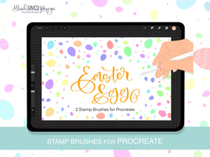 Easter Eggs - Mini Procreate Brush Pack