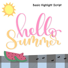 Load image into Gallery viewer, Highlight and Streak Lettering Procreate Brushes