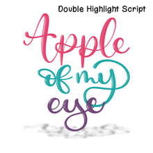 Load image into Gallery viewer, Highlight and Streak Lettering Procreate Brushes