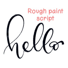 Load image into Gallery viewer, Painty Lettering Procreate Brushes