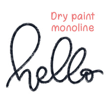 Load image into Gallery viewer, Painty Lettering Procreate Brushes