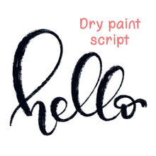 Load image into Gallery viewer, Painty Lettering Procreate Brushes