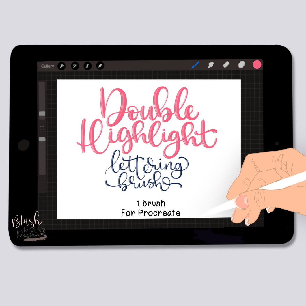 Double Highlight Script Procreate Brush