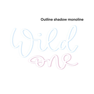 Shadow Procreate Lettering Brushes