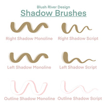 Load image into Gallery viewer, Shadow Procreate Lettering Brushes