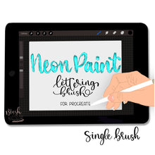 Load image into Gallery viewer, Neon Paint Procreate Brush