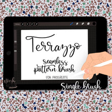 Load image into Gallery viewer, Terrazzo Seamless Pattern Procreate Brush