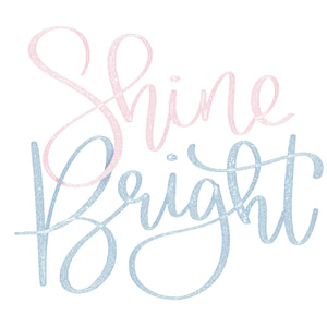 Glitter Script Procreate Brush