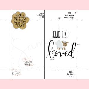 4"x6" Procreate Card Template