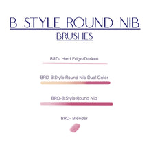 Load image into Gallery viewer, B Style Round Nib Procreate Brush