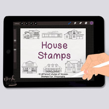 Load image into Gallery viewer, House Stamps for Procreate