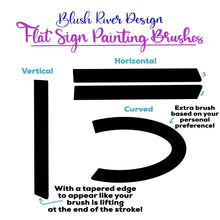 Load image into Gallery viewer, Flat Sign Painting Procreate Brush Set