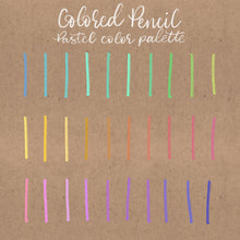 Load image into Gallery viewer, Modern Calligraphy Pencil Procreate Brush Bundle