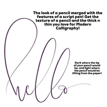 Load image into Gallery viewer, Modern Calligraphy Pencil Procreate Brush Bundle