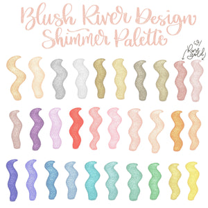 Shimmer Script Procreate Brush