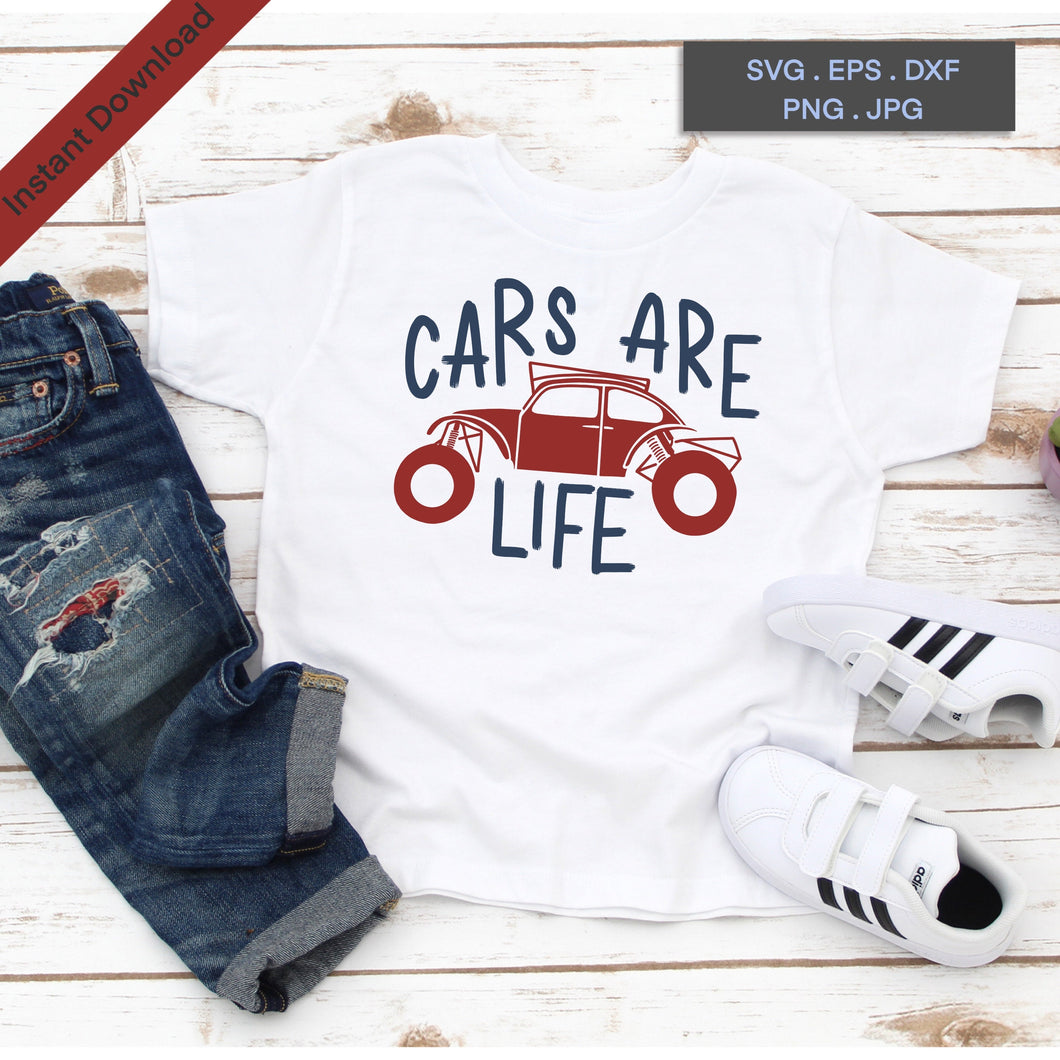 Cars Are Life - Cut Files
