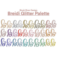 Load image into Gallery viewer, Breidi Glitter Script Procreate Brush
