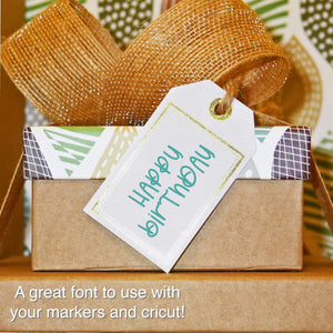 Caramel Cookies Font - OTF, TTF and Web Font Files