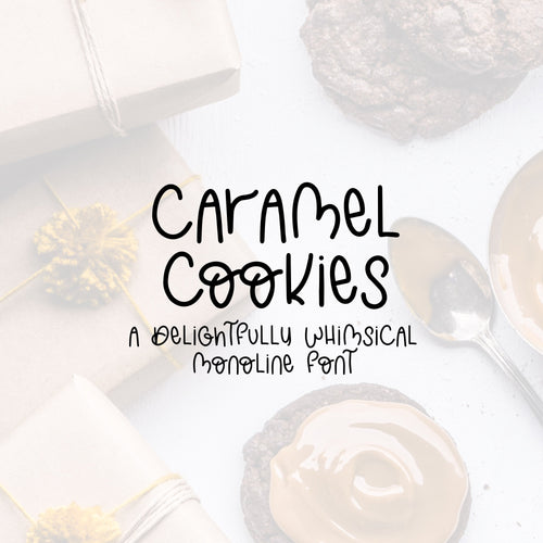 Caramel Cookies Font - OTF & TTF