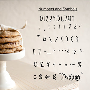Caramel Cookies Font - OTF & TTF