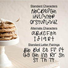Load image into Gallery viewer, Caramel Cookies Font - OTF, TTF and Web Font Files
