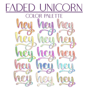Unicorn Sparkles Procreate Brush Set