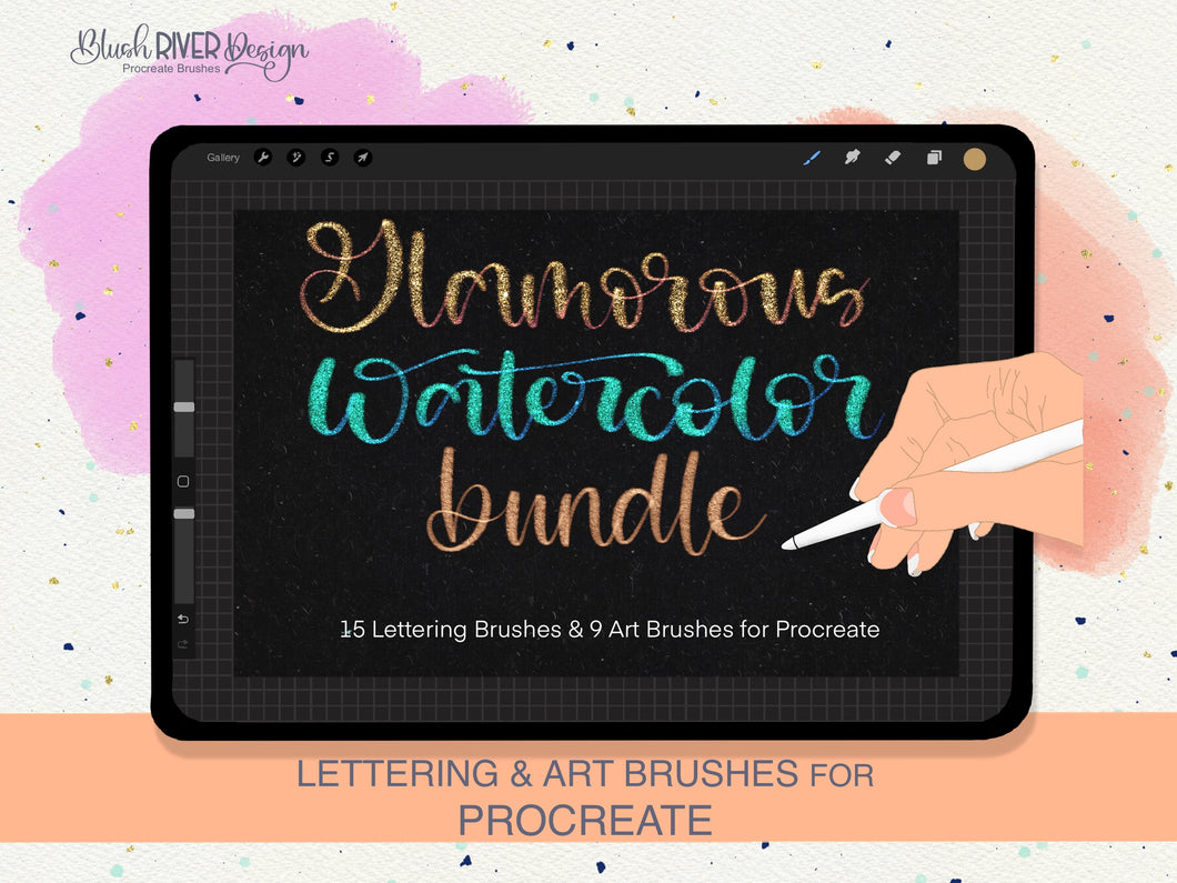 Glamorous Watercolor Bundle