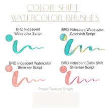 Load image into Gallery viewer, Color Shift Watercolor Procreate Brushes