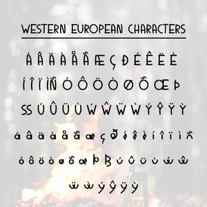 Summer Camp Paint Font - OTF & TTF