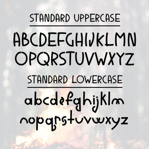 Summer Camp Paint Font - OTF & TTF