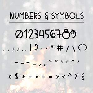 Summer Camp Paint Font - OTF & TTF