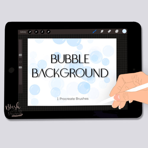 Bubble Background Procreate Brush