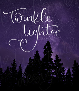 Forest At Night - Art & Stamp brushes for Procreate