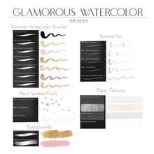 Load image into Gallery viewer, Glamorous Watercolor Bundle