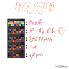 Load image into Gallery viewer, Dual Color Script Procreate Brush Pack